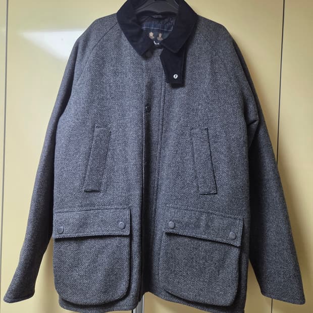 바버 울 비데일 별주모델 XL / 110(택만 뗀 새제품)