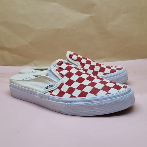 반스 체커보드 여성 뮬230