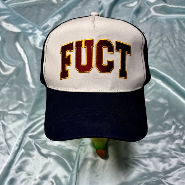 Fuct 퍽트 스펠 로고 메쉬캡 트러커캡