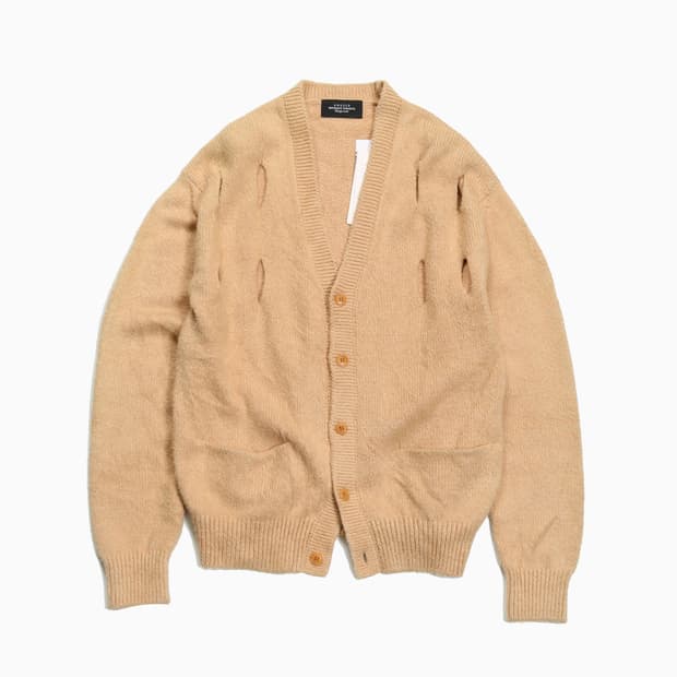 언유즈드 실크 코튼 가디건