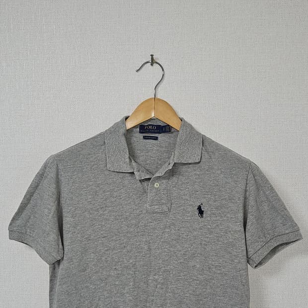 폴로 랄프로렌 신형 카라티 반팔 피케티 그레이 S 정품