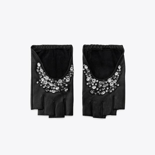 구해요) Zara 자라 레더 미튼 장갑