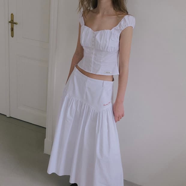 오버듀플레어 롱스커트(1 size)
