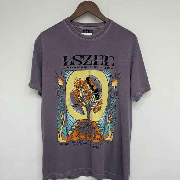 lszee 브루클린 콘서트 티셔츠
