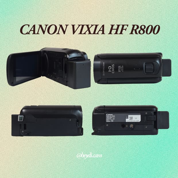 [미품급] 캐논 빅시아 CANON VIXIA HF R800 매트블랙