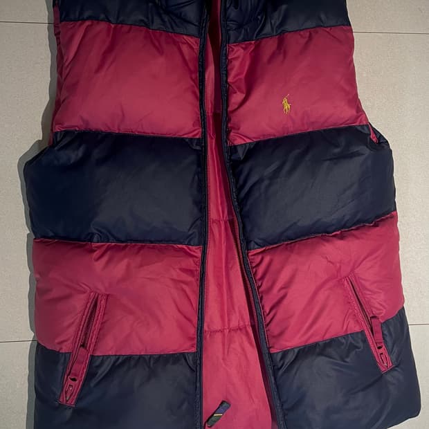 폴로 랄프로렌 패딩 조끼 (리버시블) 