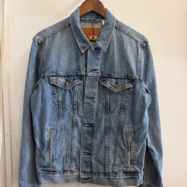 N244. 리바이스 청자켓 데님자켓