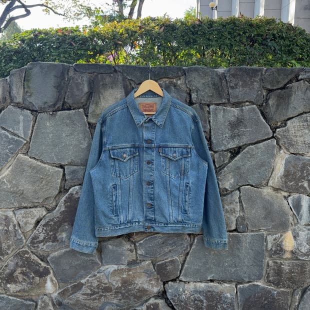 리바이스 75515 레귤러 스탠다드 데님 트러커 자켓