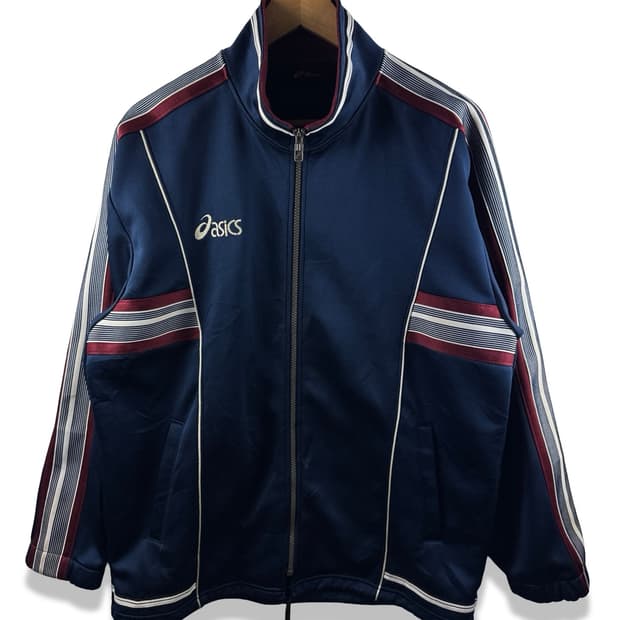 아식스 올드스쿨 네이비 버건디 져지1954