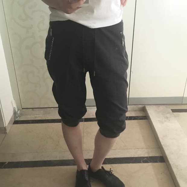 Armani Exchange capri jogger pants