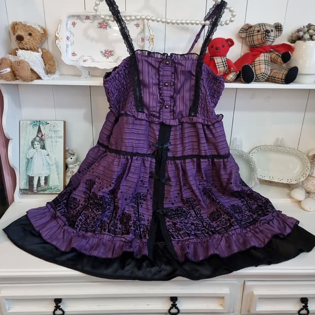 axes femme(액시즈팜) 고딕 가든 원피스