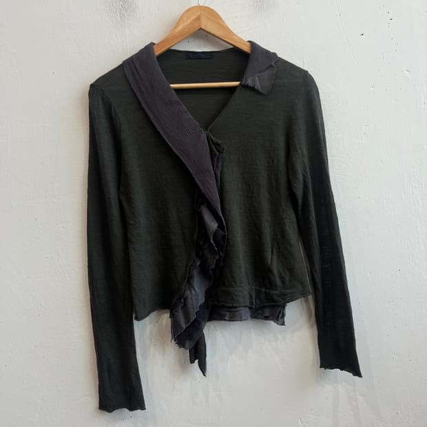 pas de calais 퓨어린넨 가디건 Made in JAPAN