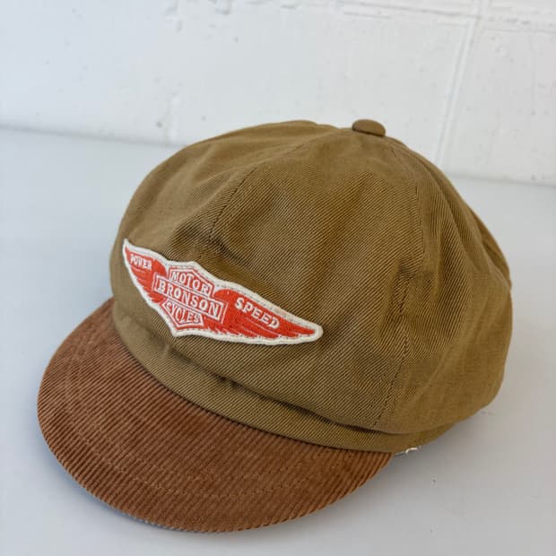 브론슨 오토바이 모터사이클 바이커캡 뉴스보이캡 빵모자 베레모 벙거지