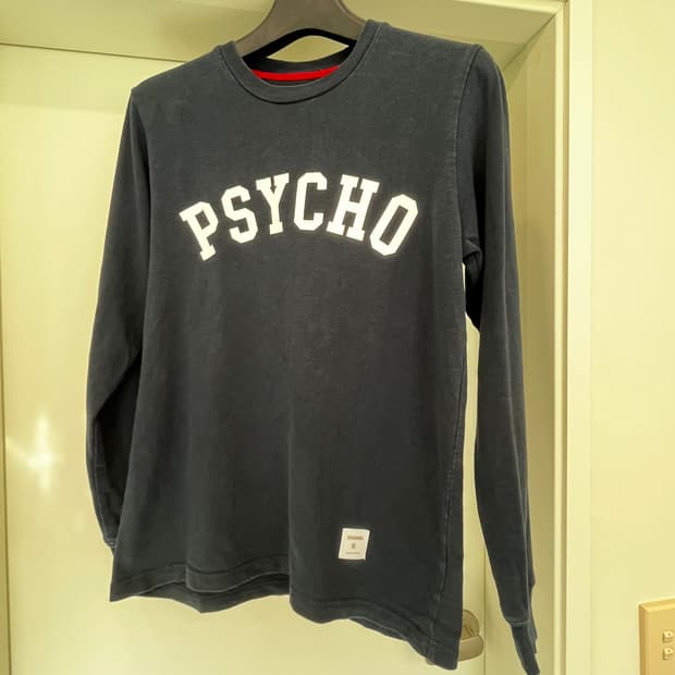 슈프림 사이코 싸이코 긴팔 티셔츠 s