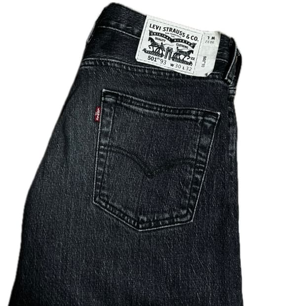 리바이스 93 501 화이트 탭 30