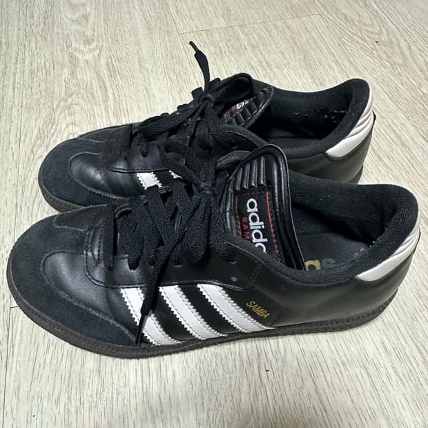 아디다스 삼바 블랙 230