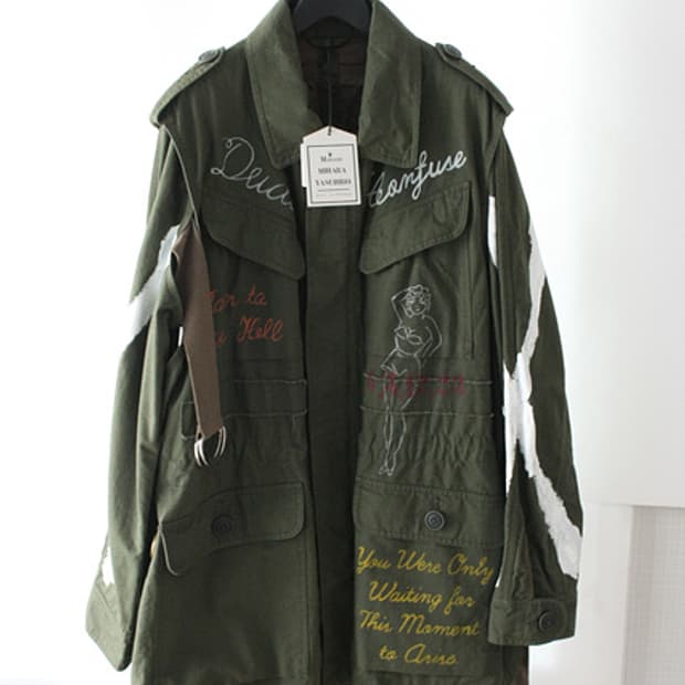 미하라야스히로 mihara yasuhiro 밀리터리 자켓 새제품