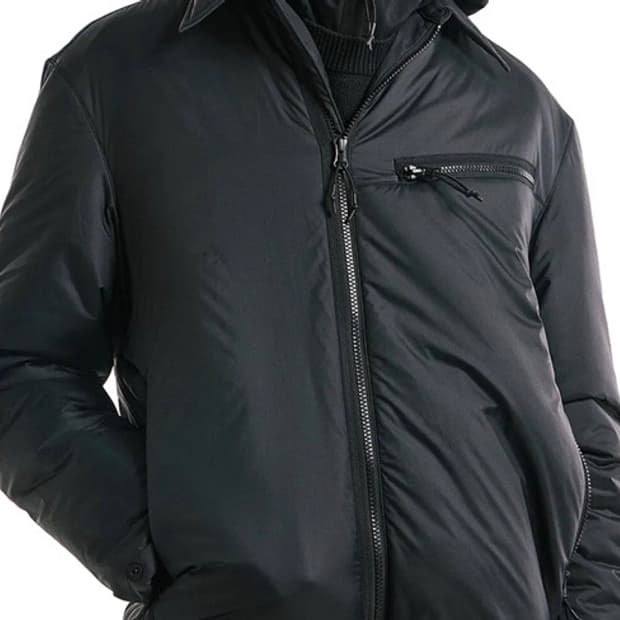 언어펙티드 패디드 셔츠 자켓 블랙 판매합니다