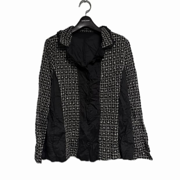 일본 빈티지 오리엔탈 패턴 가디건