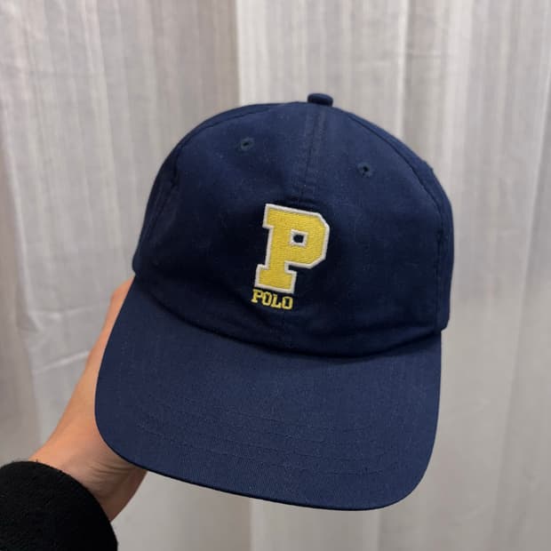 폴로 랄프로렌 골프 P 레터맨 트윌 볼캡 모자