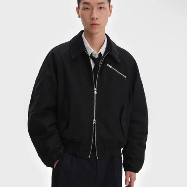 벨리에 시티 플라이트 자켓 블랙 S사이즈