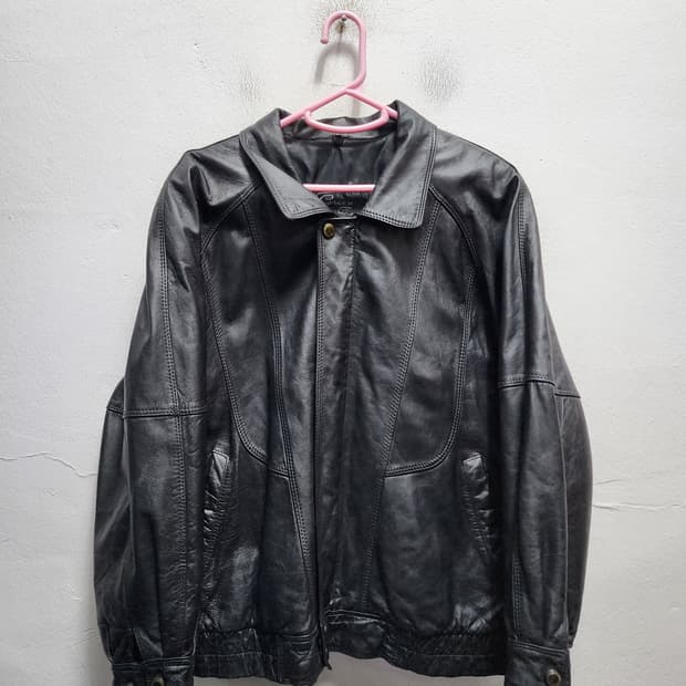 리얼레더 빈티지 양가죽 자켓