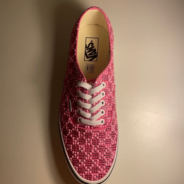 Vans Starlight Pearlized 커스텀 핑크