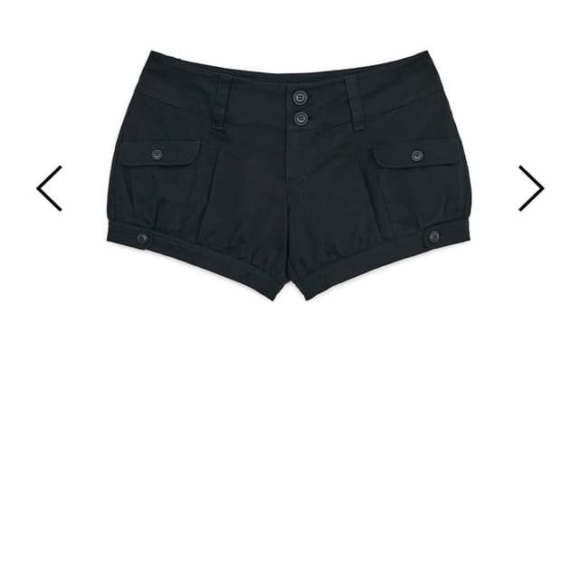 Pumkin flap shorts (Black)