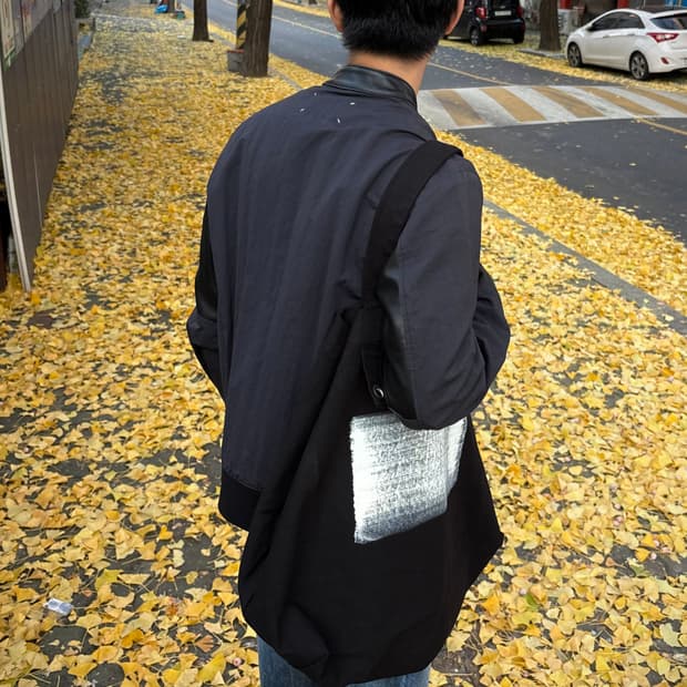 Maison Margiela 2015ss 레더 파라슈트 자켓