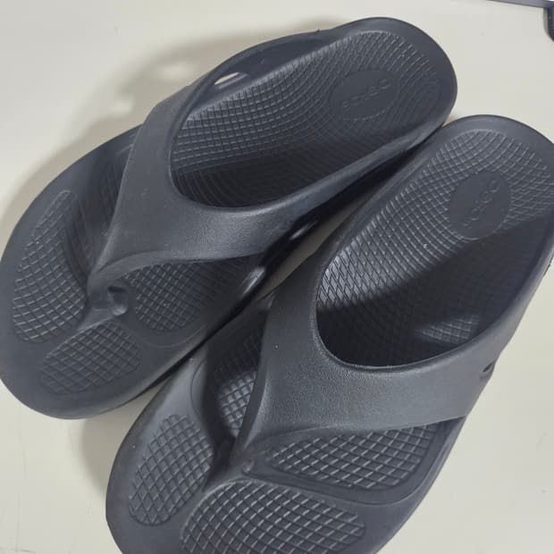 우포스 쪼리 블랙 280사이즈