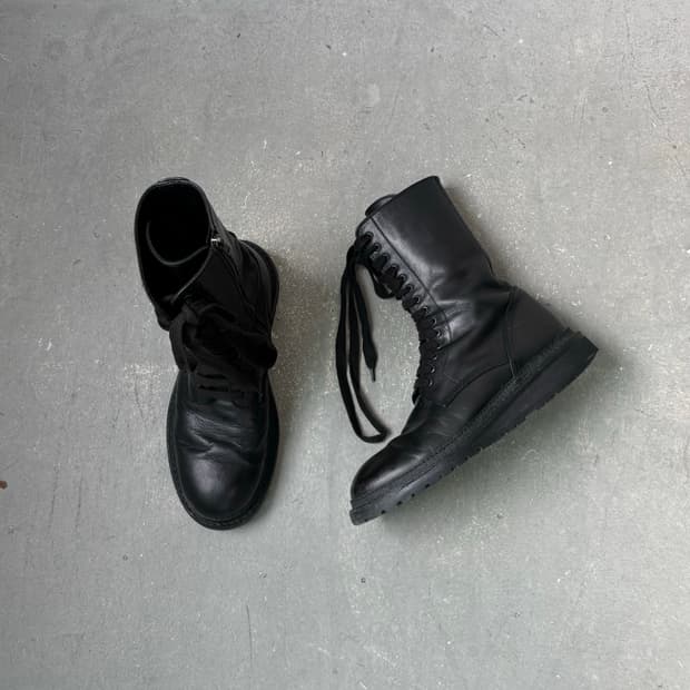 앤 드뮐 미스터 밀리터리 컴뱃부츠 