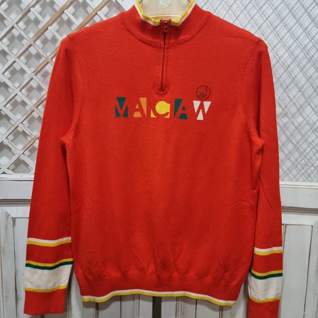 마코 니트 반집업 (C687