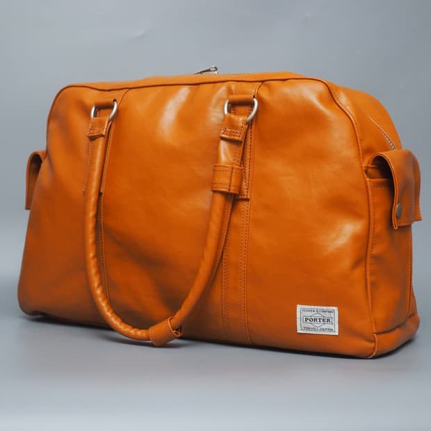 Porter 카멜 프리스타일 보스턴백 