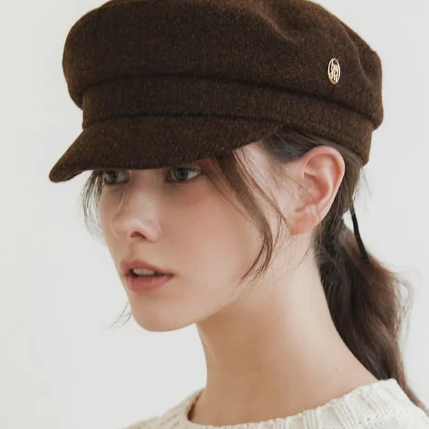 Hallen 할렌 logo pendant matroos cap 헌팅캡