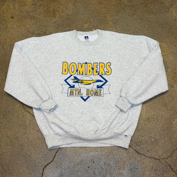 90s Made in USA 빈티지 러셀 bombers 맨투맨