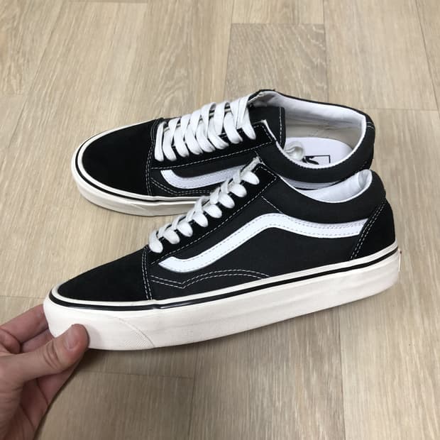 (255) 반스 VANS 애너하임 팩토리 36 DX 올드스쿨 블랙