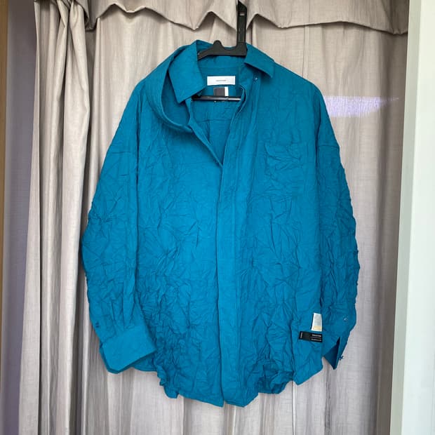 Facetasm crinkled shirt