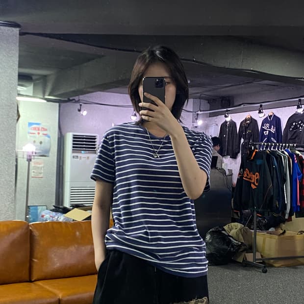 폴로랄프로렌 포니 스트라이프 티셔츠 B2697