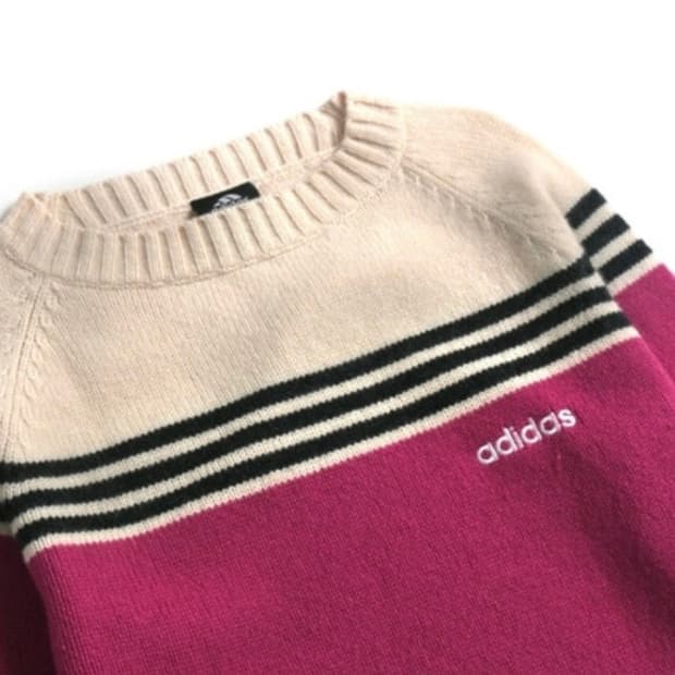 아디다스 빈티지 니트