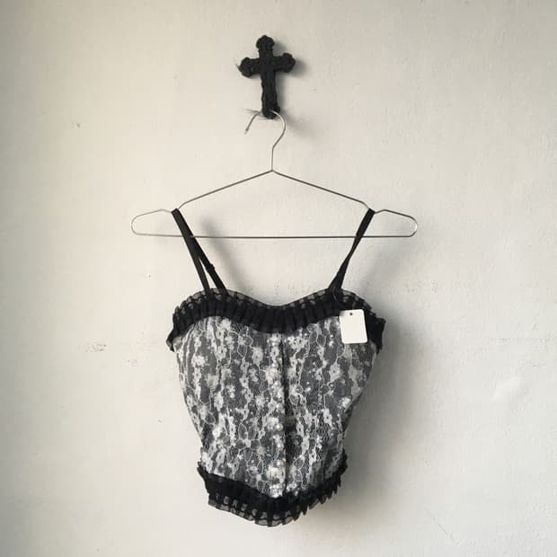 Lace corset mood sleeveless