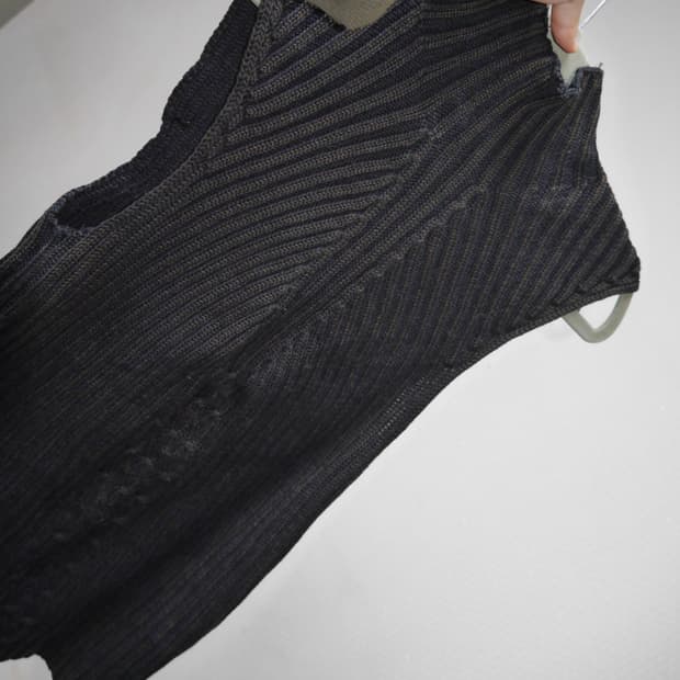 Vintage knit vest