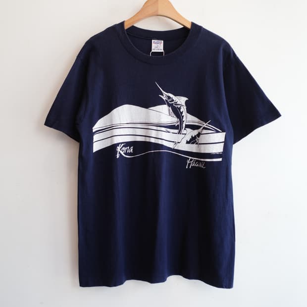 80s Vintage 프린팅 티셔츠 (MADE IN USA)