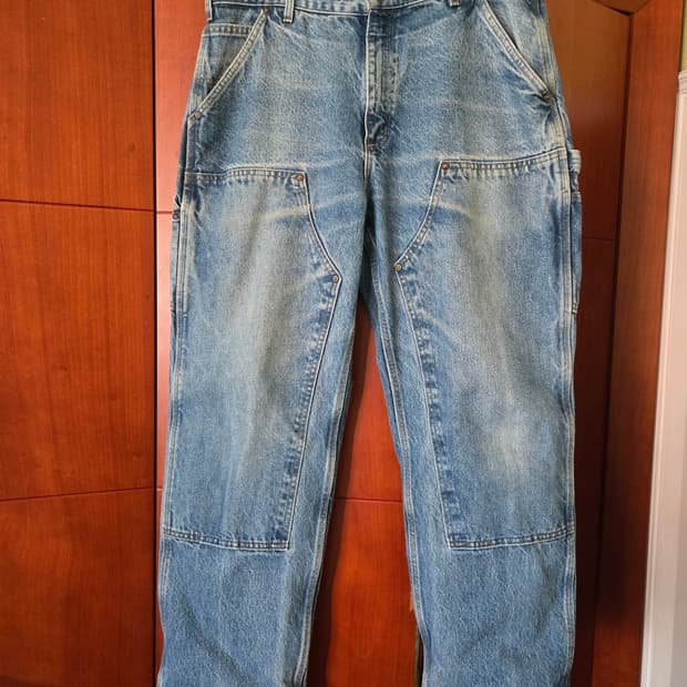 00s carhartt denim double knee 칼하트 더블니