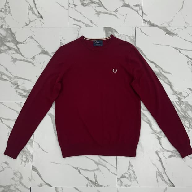 프레드페리 메리노울 니트