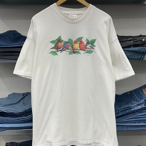 (2XL)90'S HANES USA 반팔-M1801