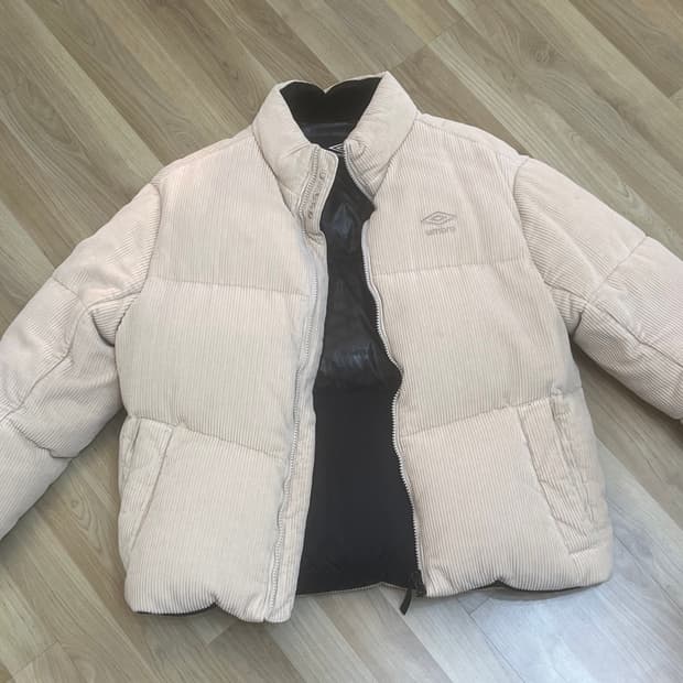 엄브로 코듀로이 패딩