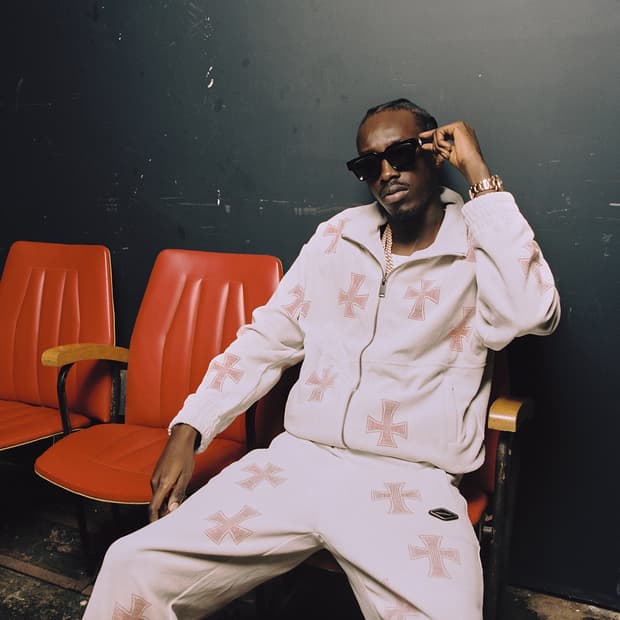 Unknown london GREY 라인스톤 자켓 L