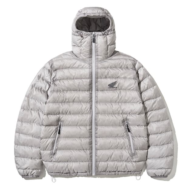 혼다 H-Tech 스톰 쉴드 파카 경량 패딩 라이트 그레이 M