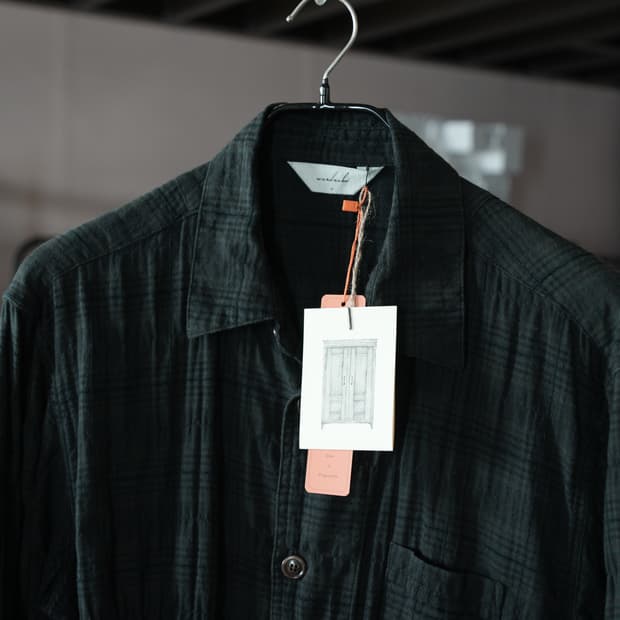 워드로브41/ 빌레 체크 셔츠, 블랙, L(105)