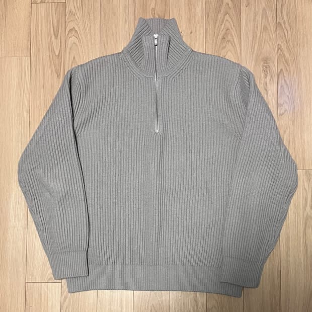 인더로우 하프집업 니트 3